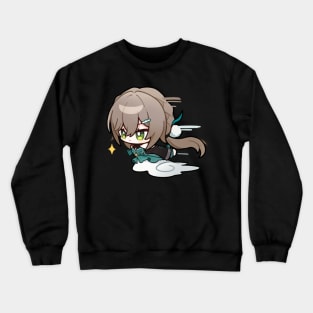 Honkai Star Rail Chibi Qingque Crewneck Sweatshirt